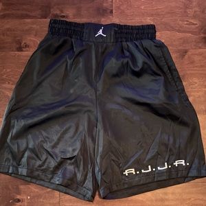 RARE Jordan / Roy Jones, Jr Shorts 2XL / XXL Black 100% Authentic NEW WITH TAGS!